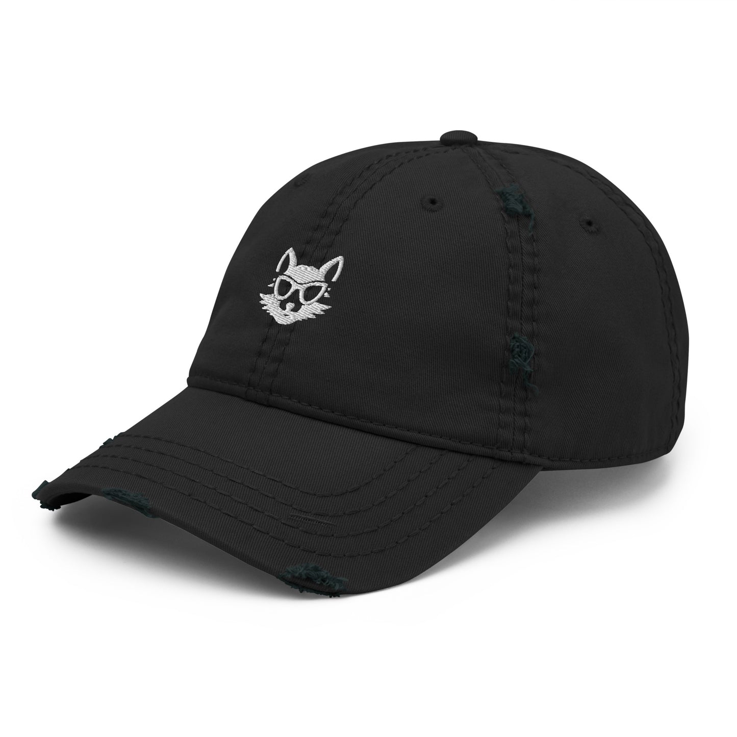 Black AlphaFox Logo Cap