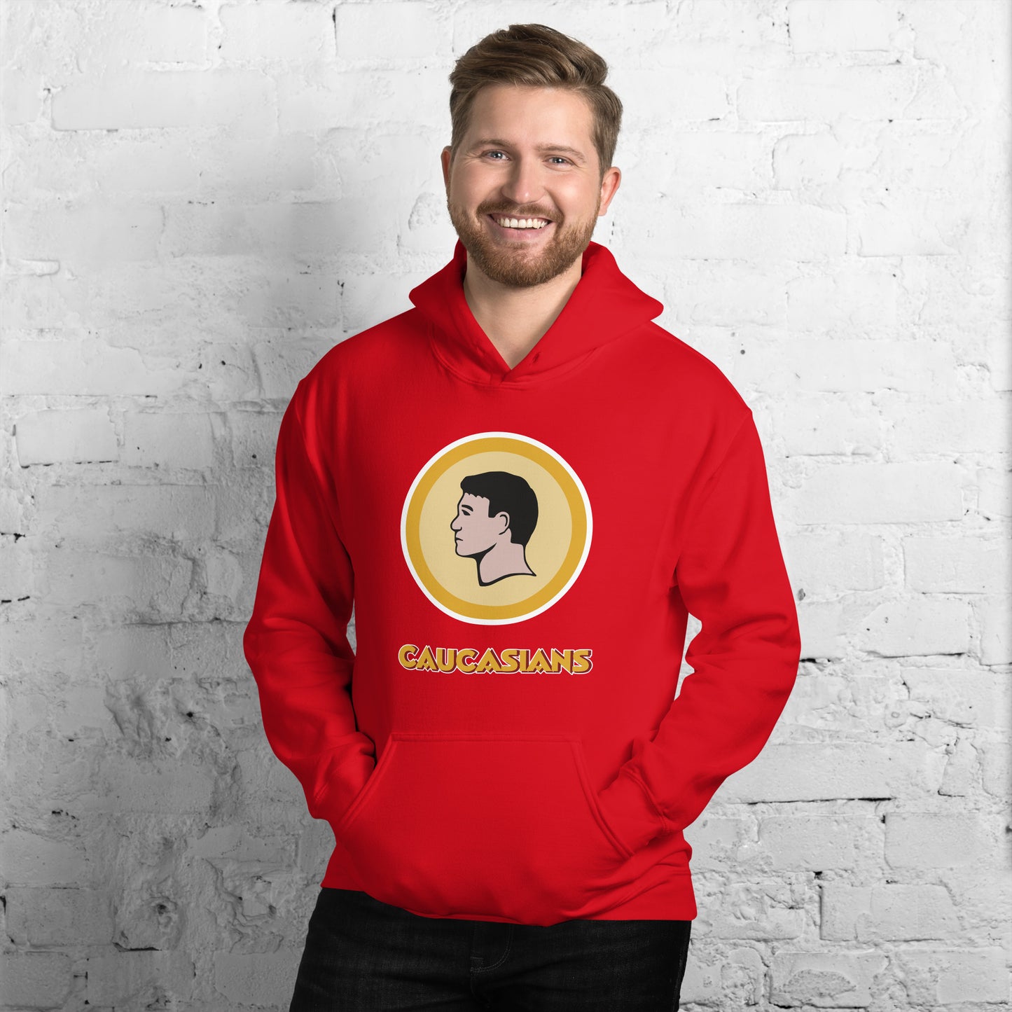Men's Premium "Caucasians" Hoodie