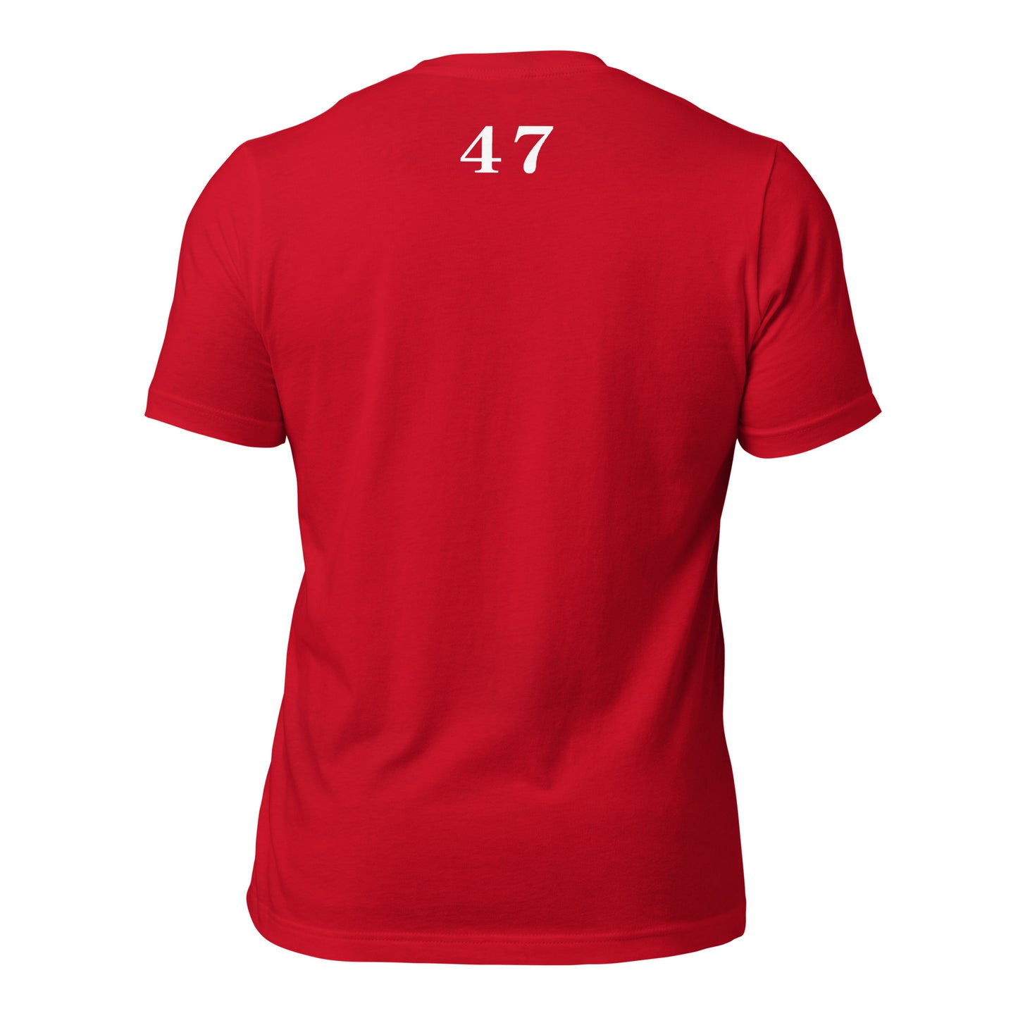 Red Women's Premium "MARTYR 47" T-shirt
