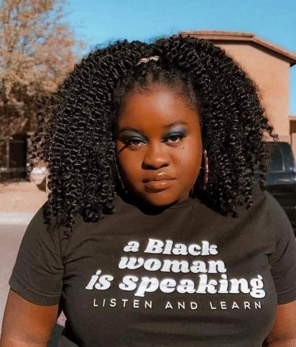 Womens "Listen to Black Women" T-shirt