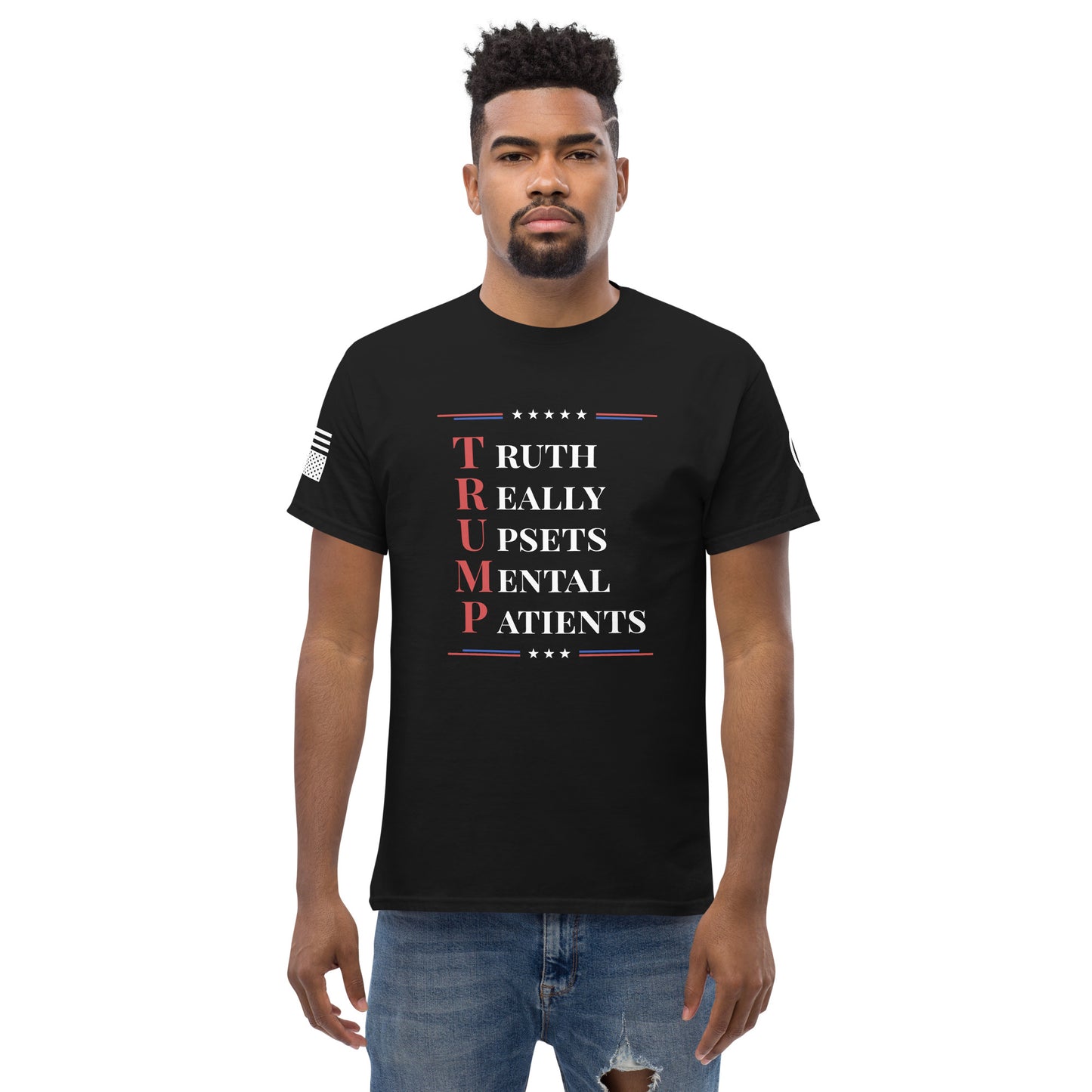 Men's Black "T.R.U.M.P." T-shirt