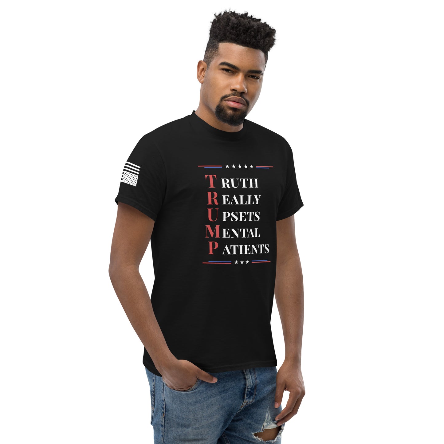 Men's Black "T.R.U.M.P." T-shirt