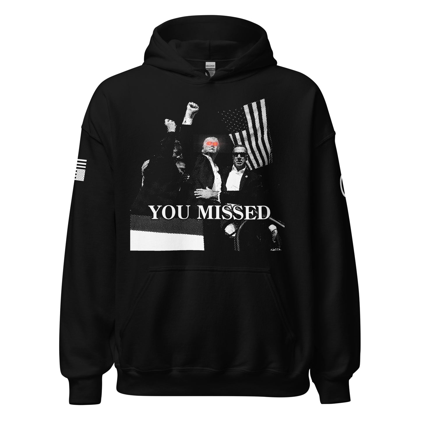 Women's Premium "YOU MISSED" Patriotic Hoodie