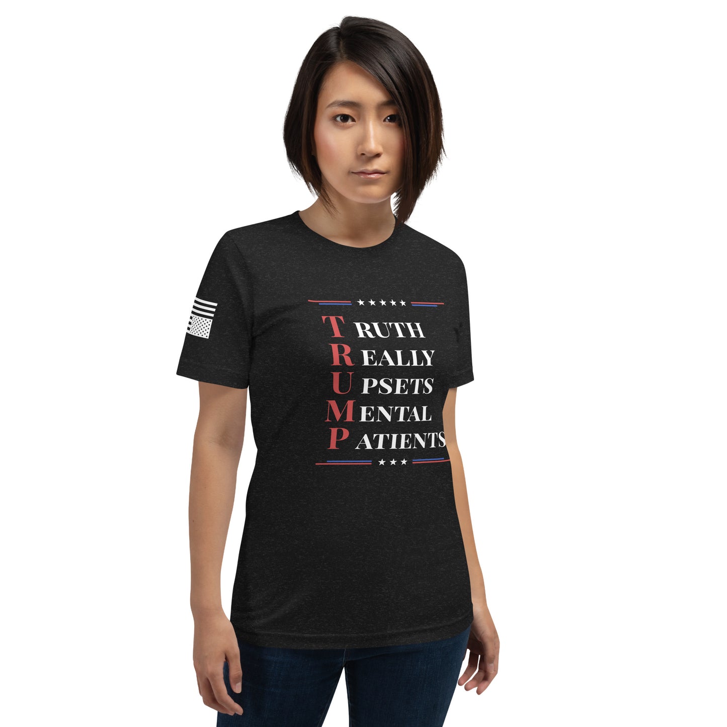 Women's Black "T.R.U.M.P." T-shirt