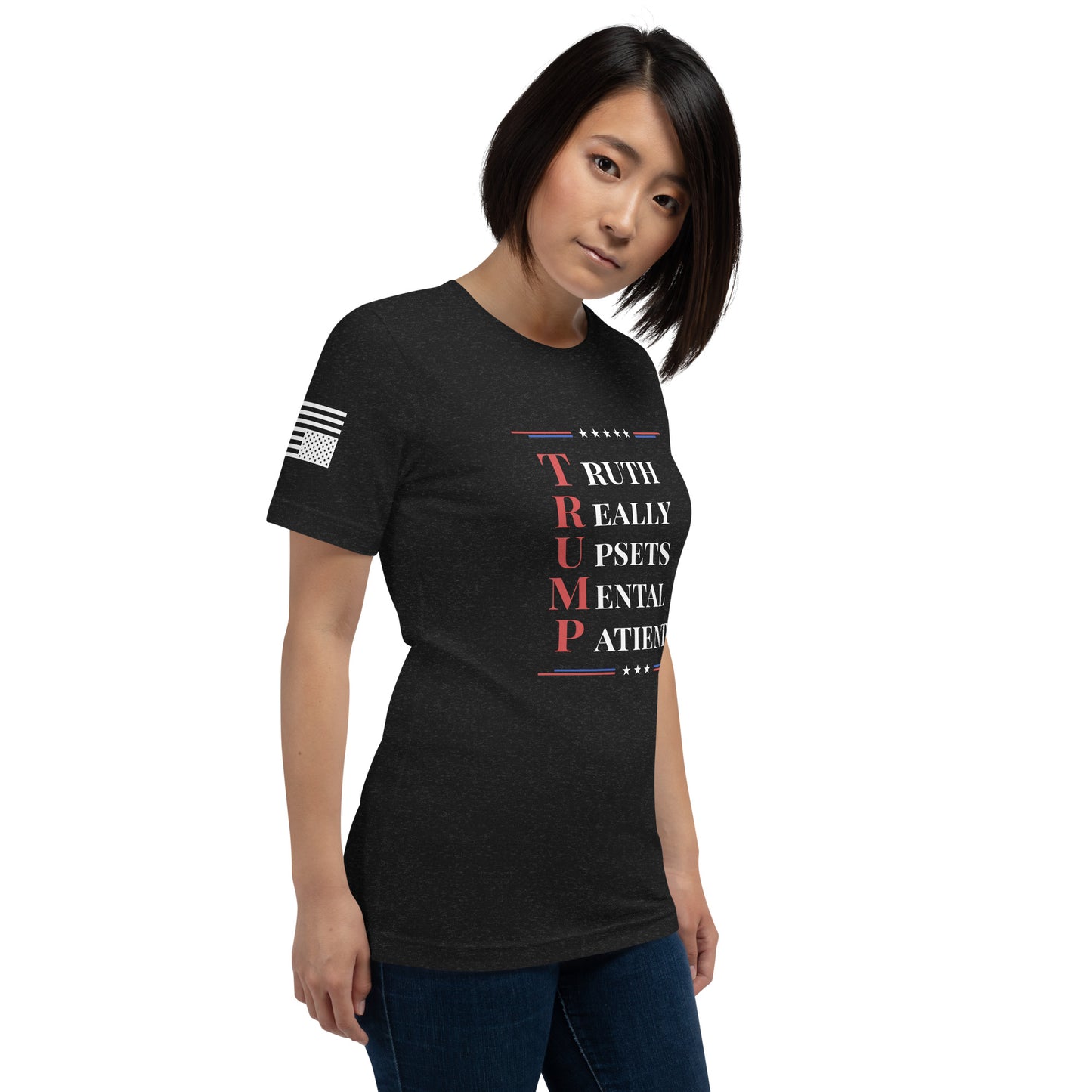 Women's Black "T.R.U.M.P." T-shirt