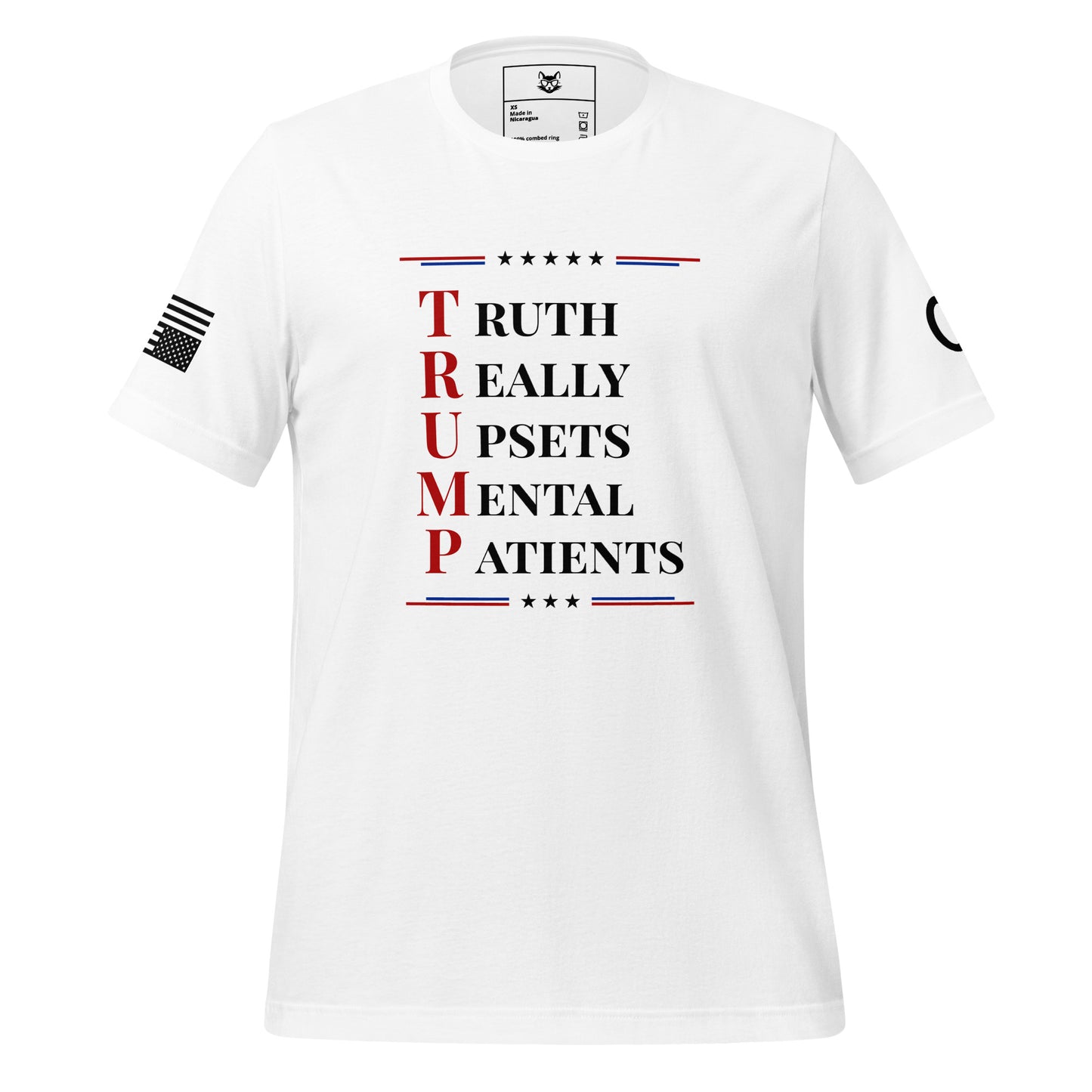 Women's White "T.R.U.M.P." T-shirt