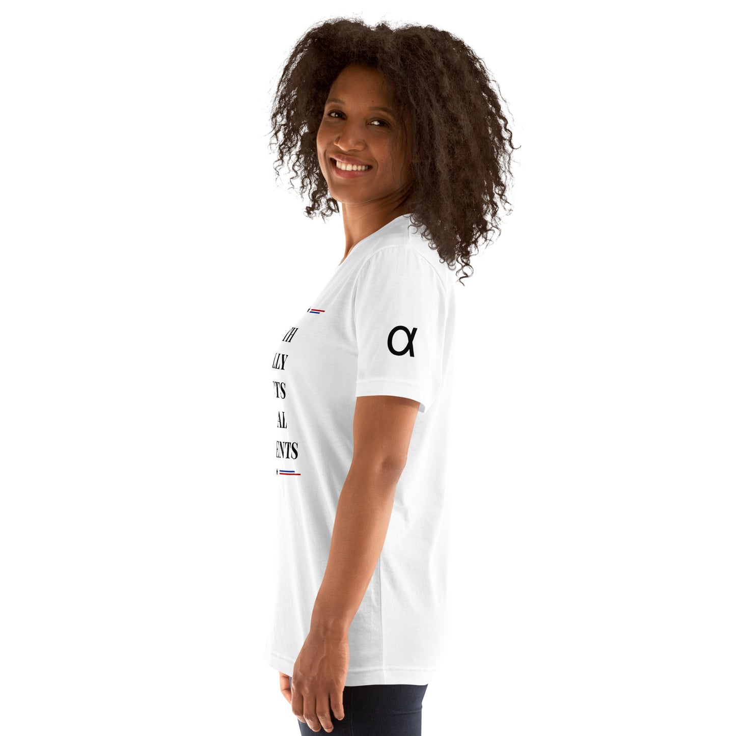 Women's White "T.R.U.M.P." T-shirt