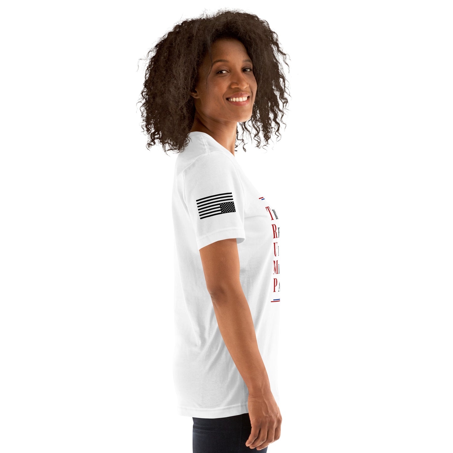 Women's White "T.R.U.M.P." T-shirt